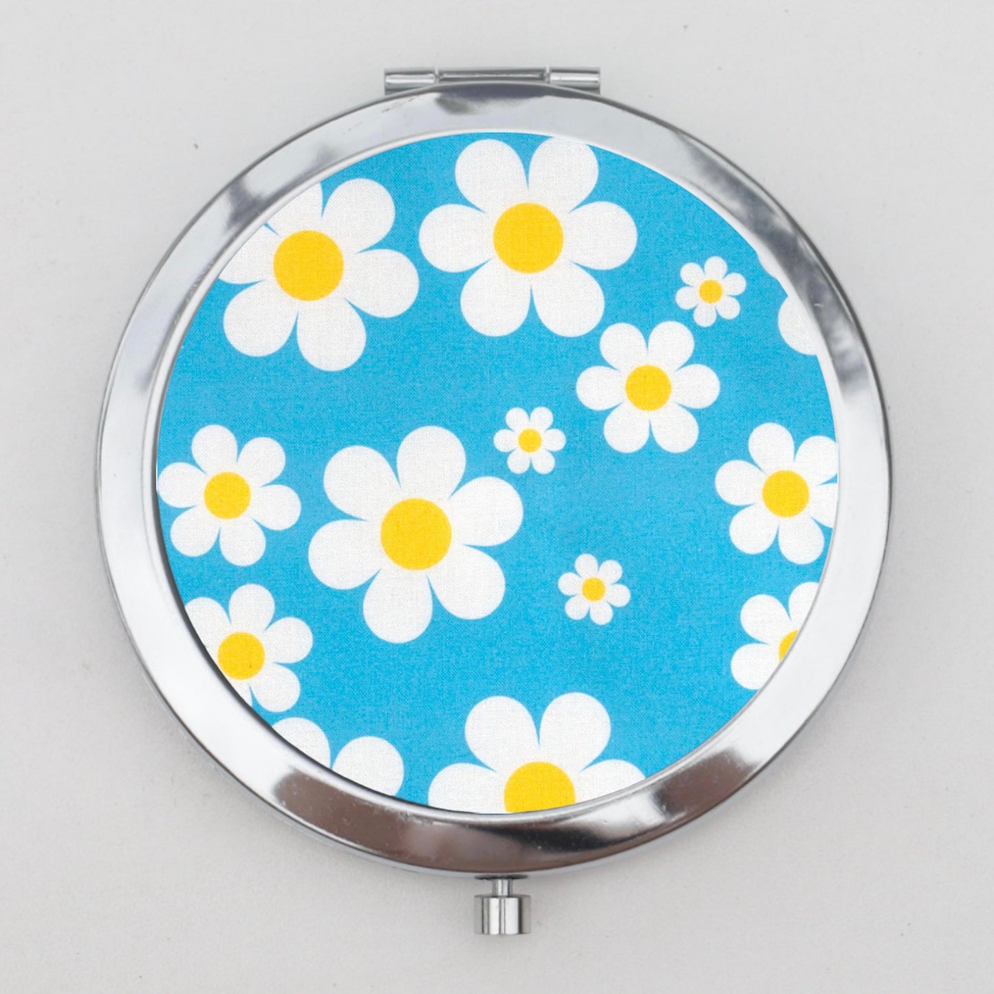 Flower Compact Mirror OR Pill Box