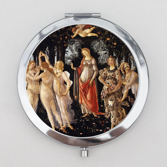 Primavera Compact Mirror OR Pill Box