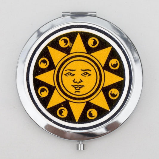 Sun Compact Mirror OR Pill Box