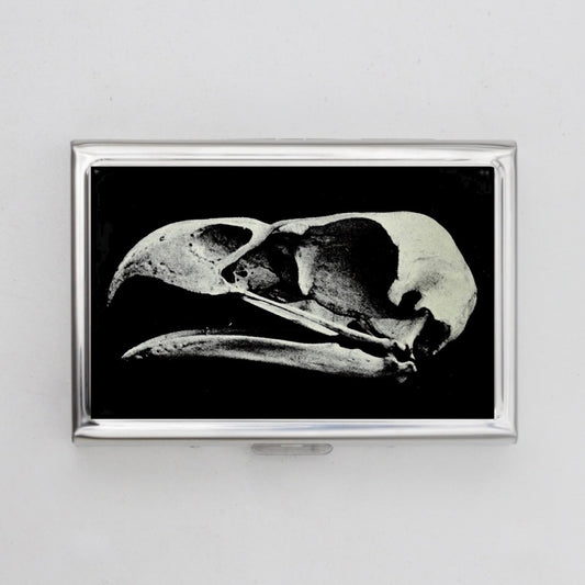 Bird Skull Card Holder OR Cigarette Case