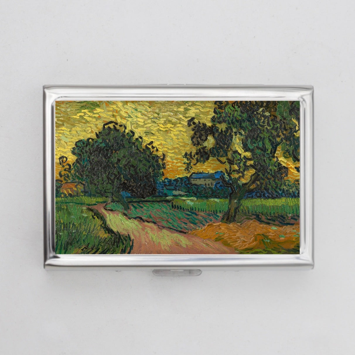 Landscape at Twilight Card Holder OR Cigarette Case