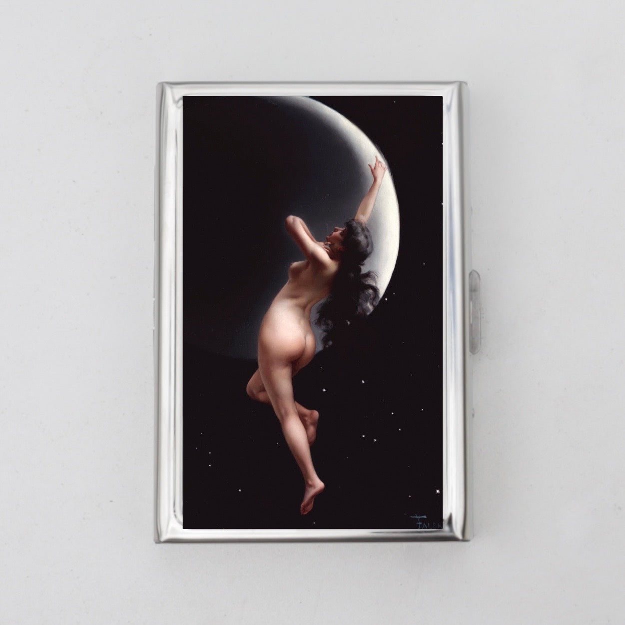 Nude on the Moon Card Holder OR Cigarette Case