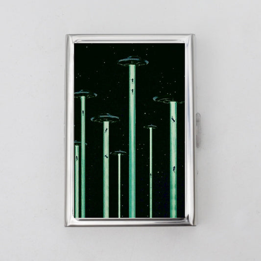 Alien Invasion Card Holder OR Cigarette Case