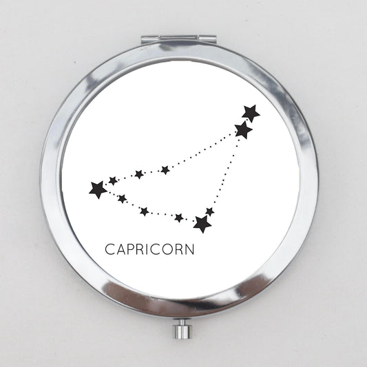 Capricorn Compact Mirror OR Pill Box