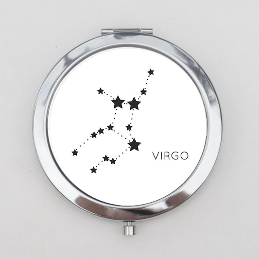 Virgo Compact Mirror OR Pill Box