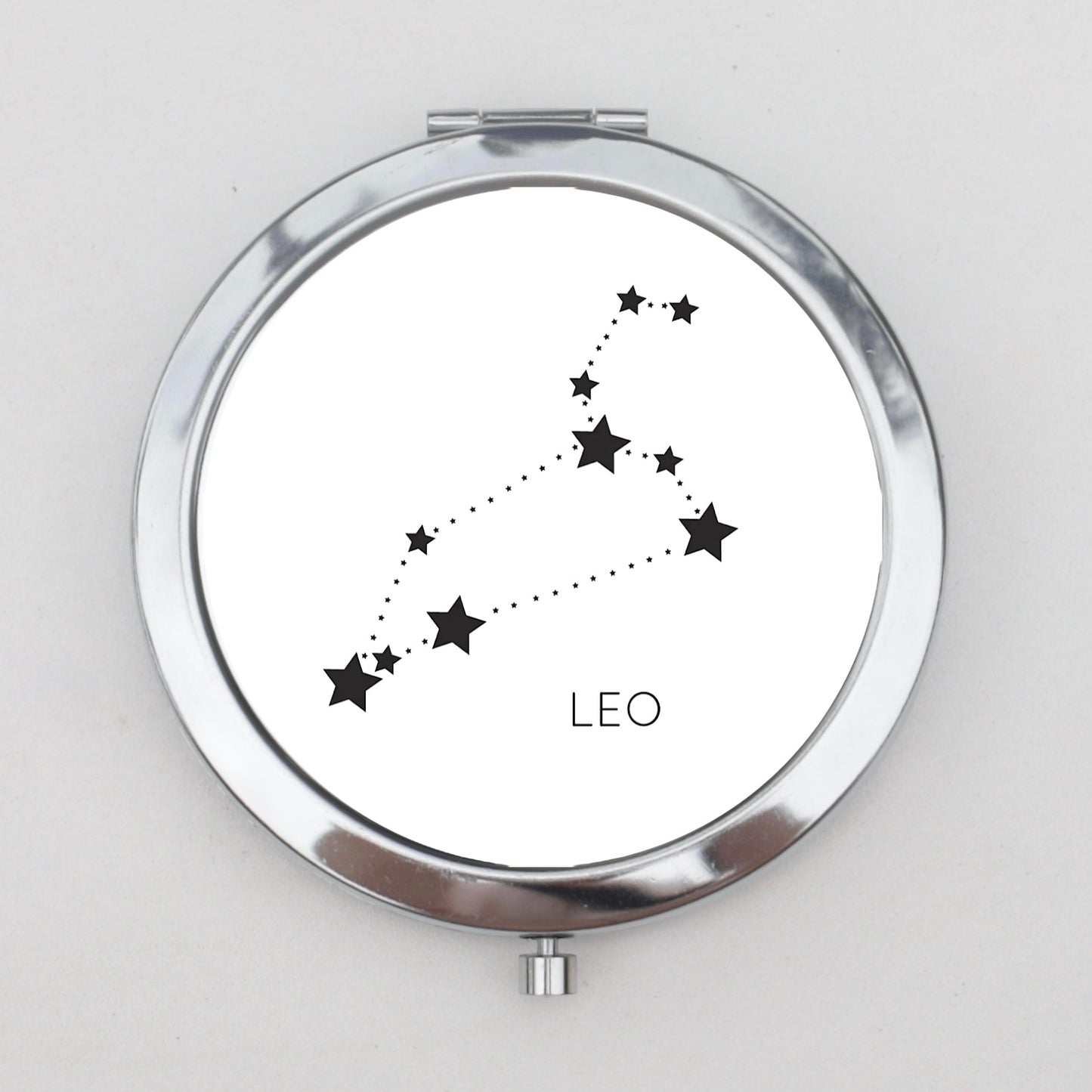 Leo Compact Mirror OR Pill Box