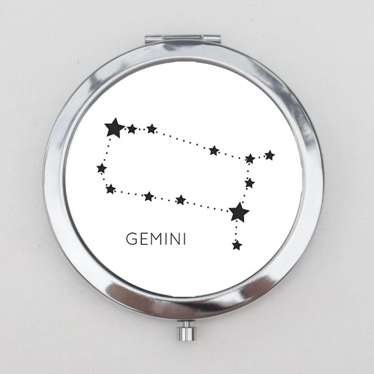 Gemini Compact Mirror OR Pill Box