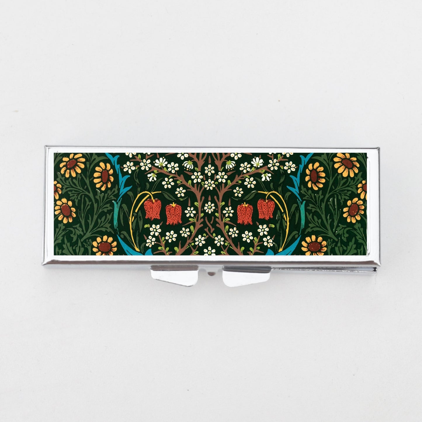 Art Nouveau Rectangle Pill Box