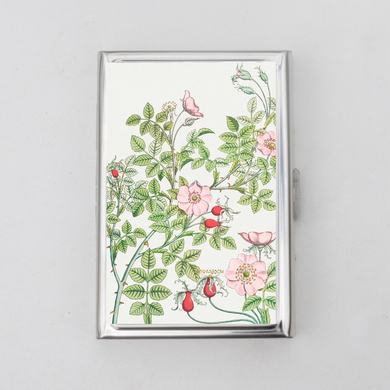 Floral Card Holder OR Cigarette Case