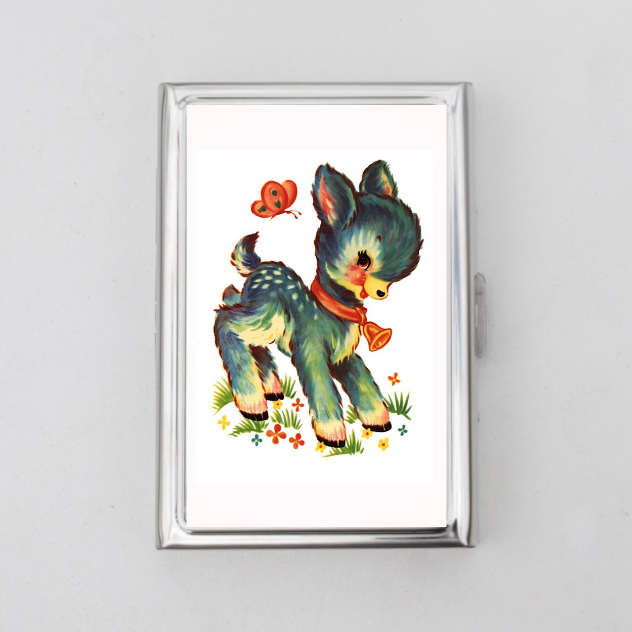 Baby Deer Card Holder OR Cigarette Case