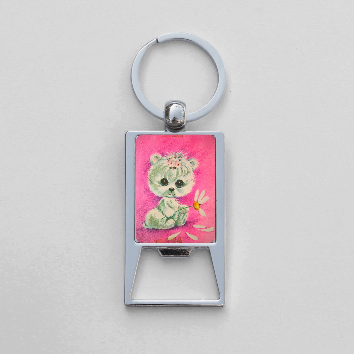 Baby Bear Keychain Bottle Opener