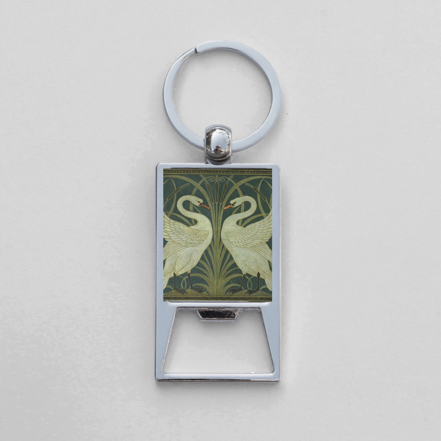 Art Nouveau Keychain Bottle Opener