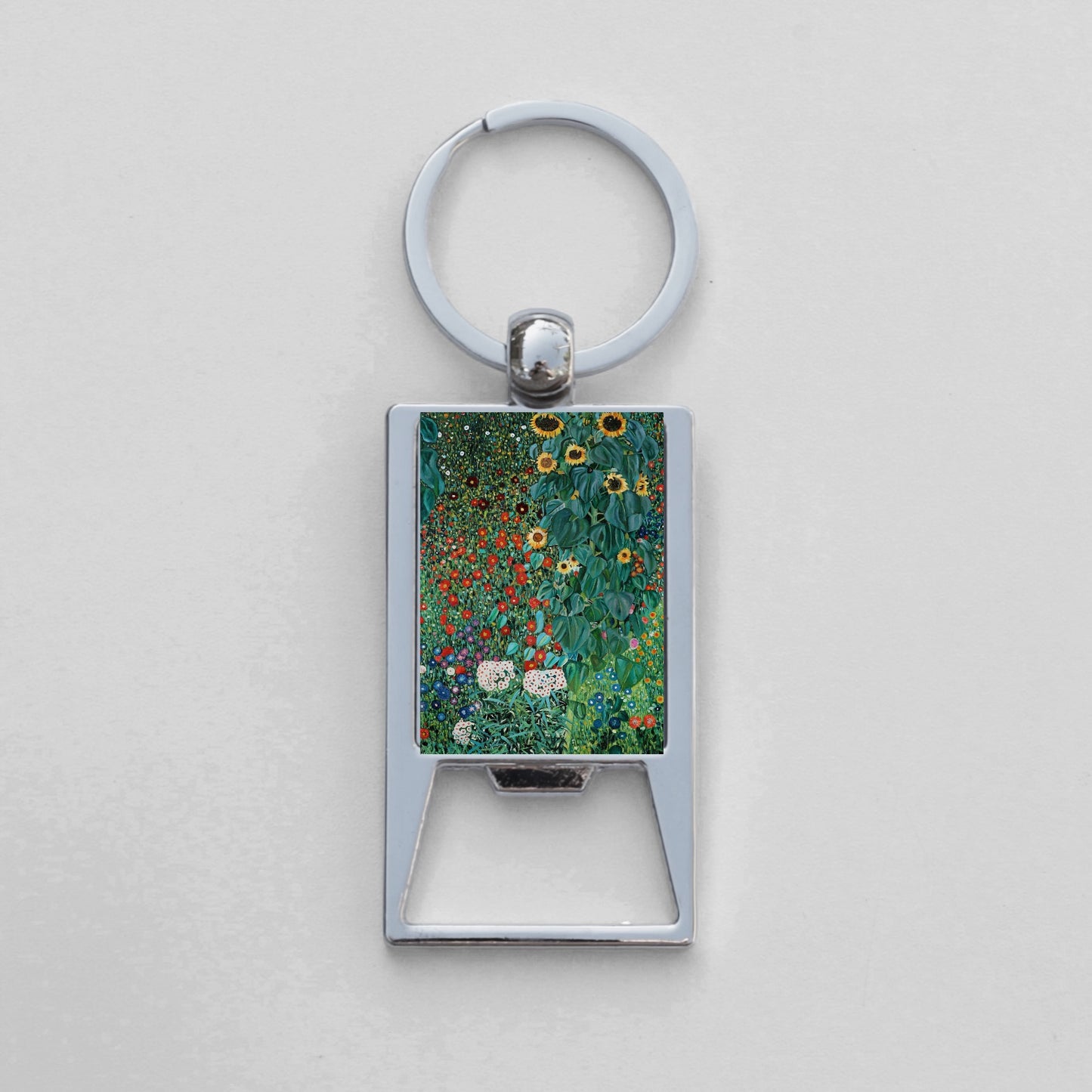 Art Nouveau Keychain Bottle Opener