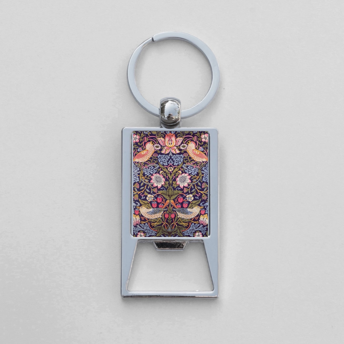 Art Nouveau Keychain Bottle Opener