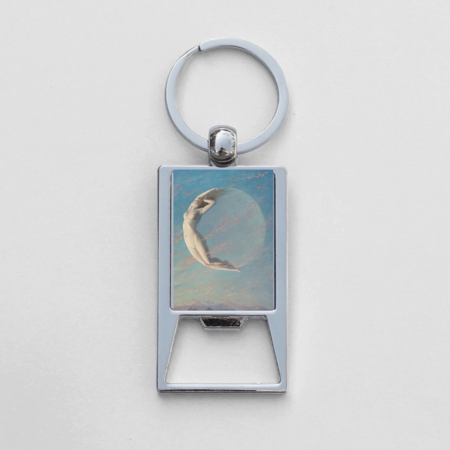 Moon Goddess Keychain Bottle Opener