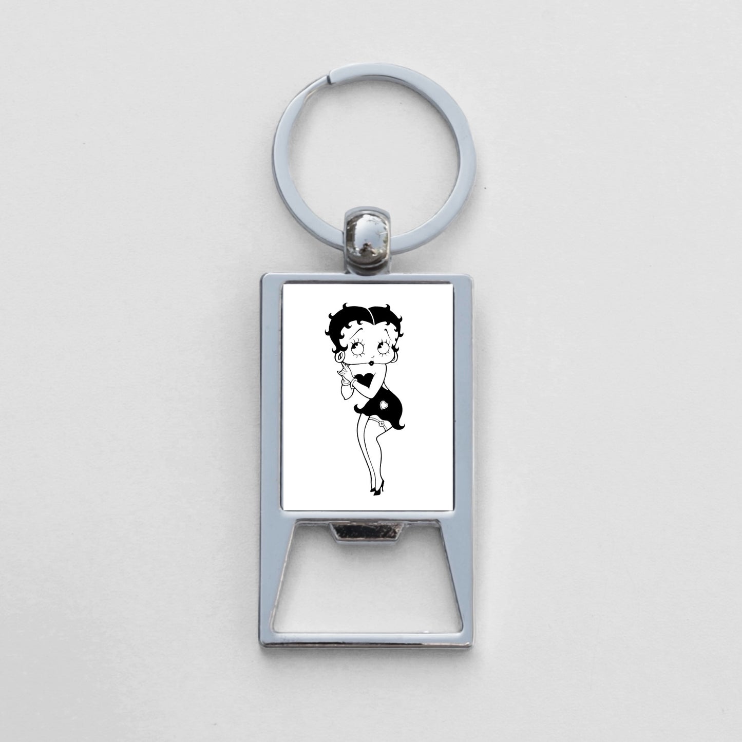 Betty Keychain Bottle Opener