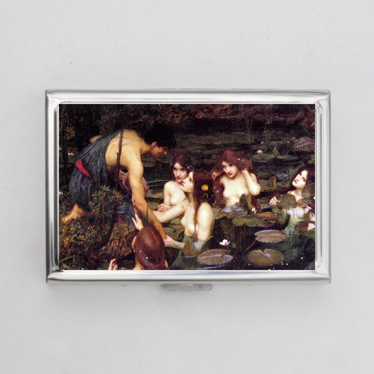 Hylas and the Nymphs Card Holder OR Cigarette Case