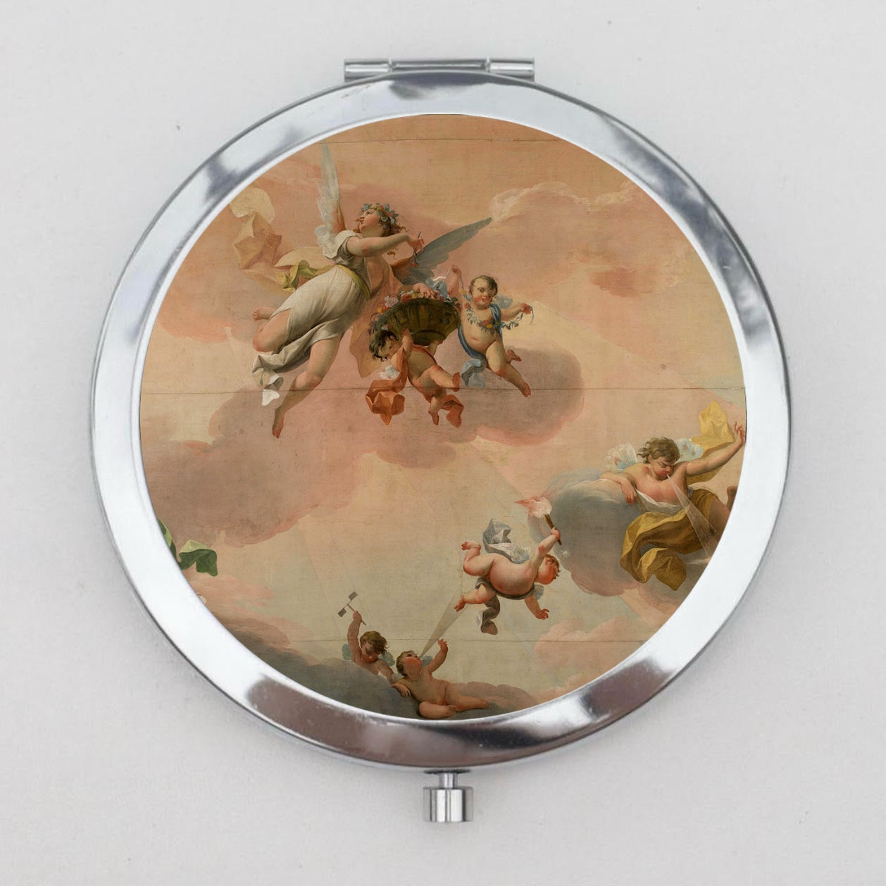 Angels Compact Mirror OR Pill Box