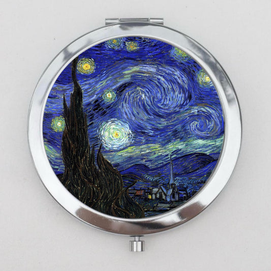 Starry Night Compact Mirror OR Pill Boxo