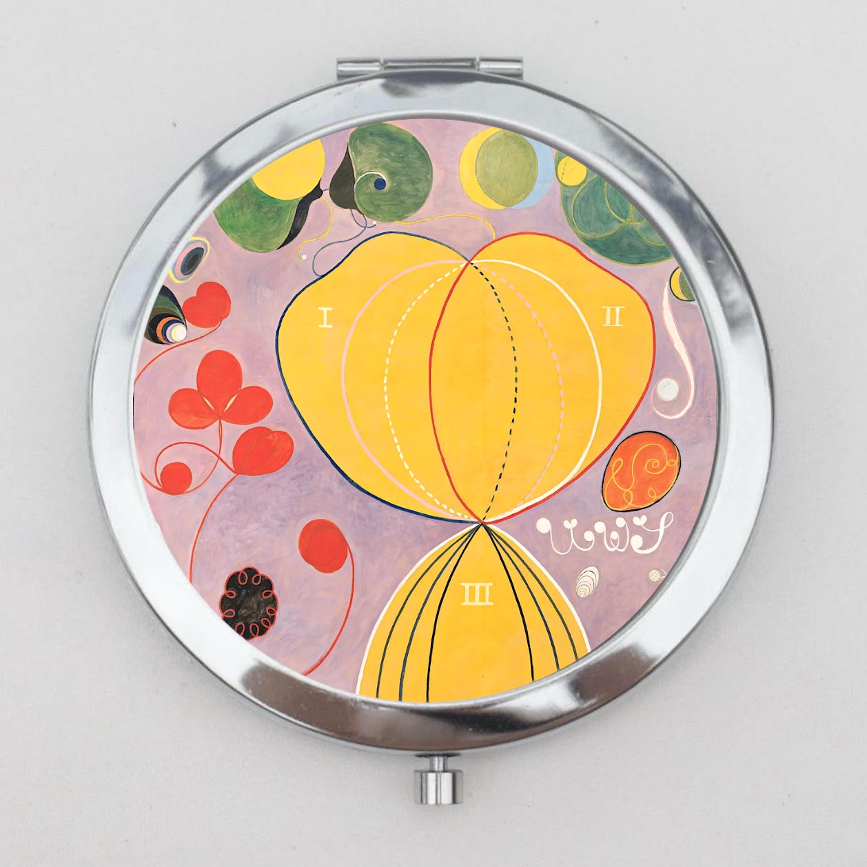 Hilma Af Klint Compact Mirror OR Pill Box