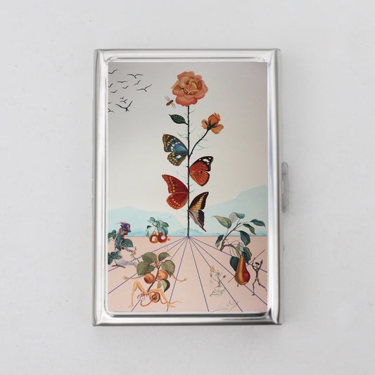 Dali Flower Card Holder OR Cigarette Case