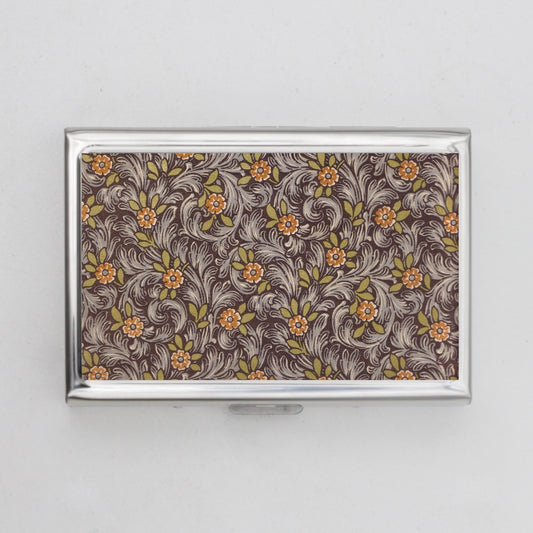 Floral Wallpaper Holder OR Cigarette Case