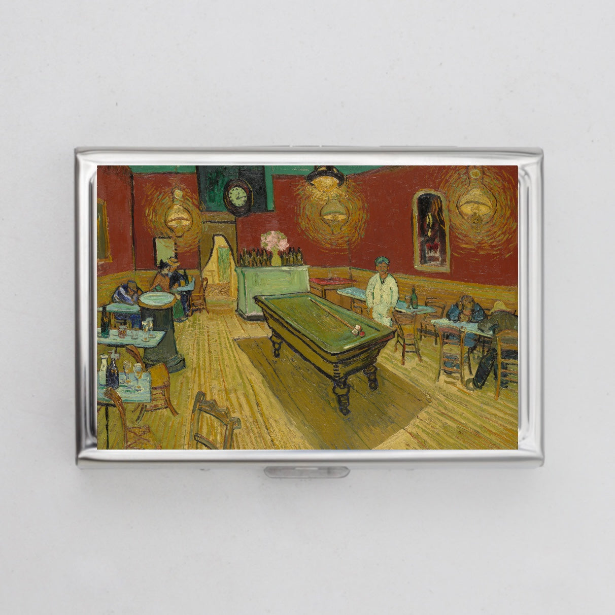 Van Gogh Pool Hall Card Holder OR Cigarette Case