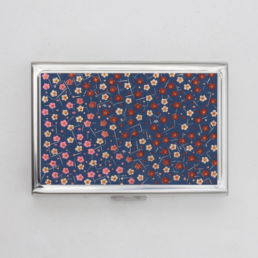 Floral Card Holder OR Cigarette Case