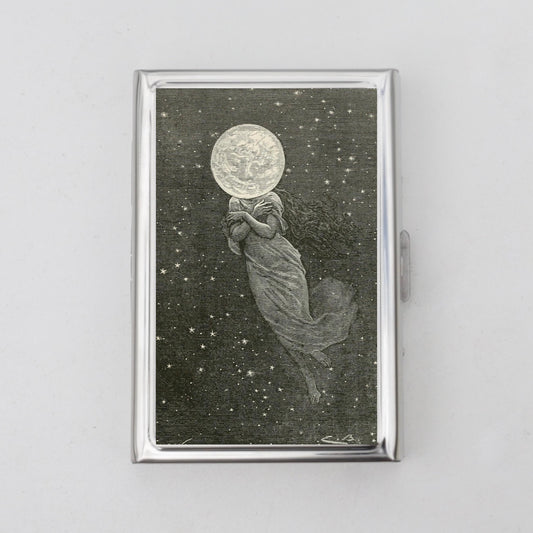 Moon Woman Card Holder OR Cigarette Case