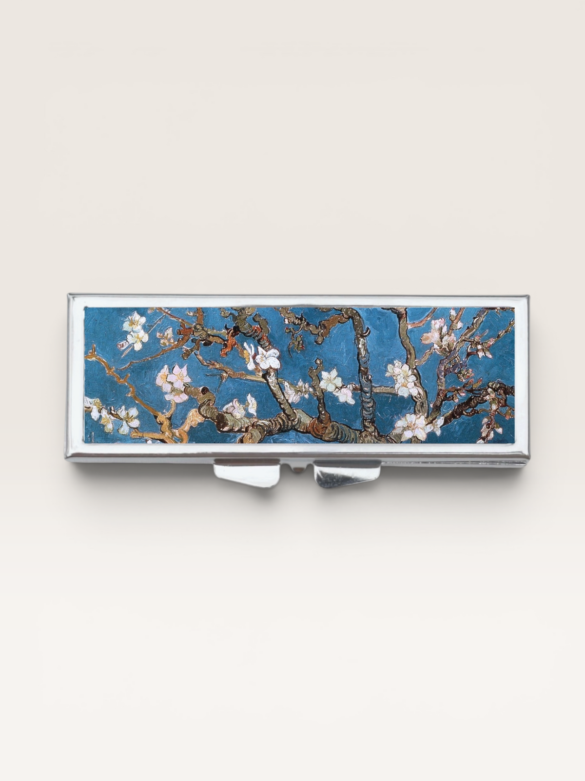 Almond Blossom Rectangle Pill Box