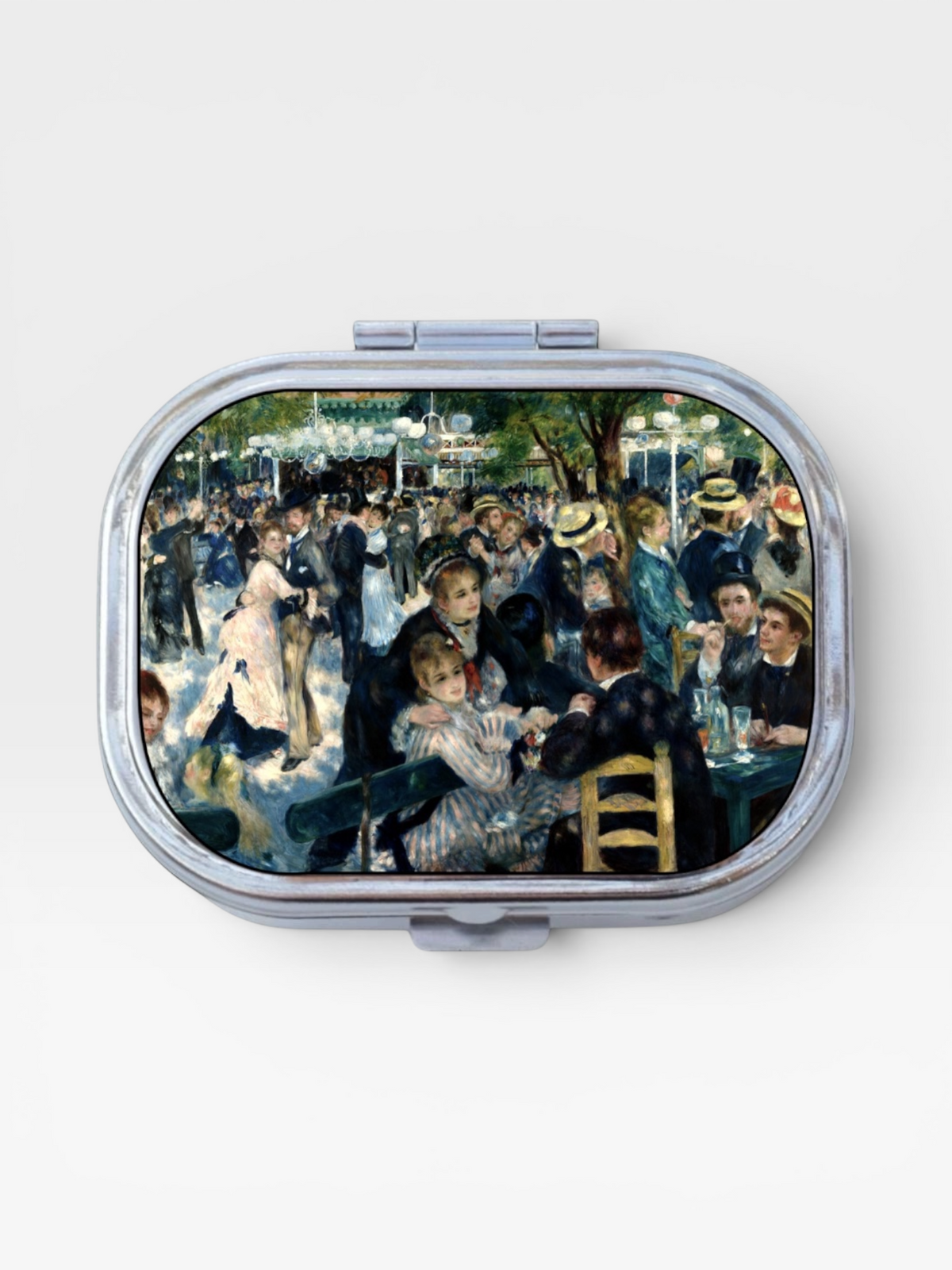 Art Happy Rectangle Pill Box